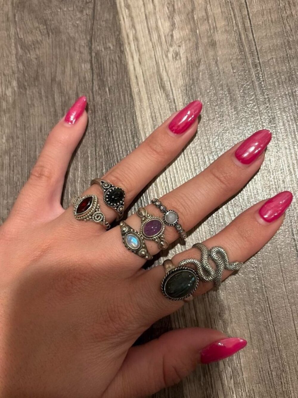 Bundle Of Crystal Rings